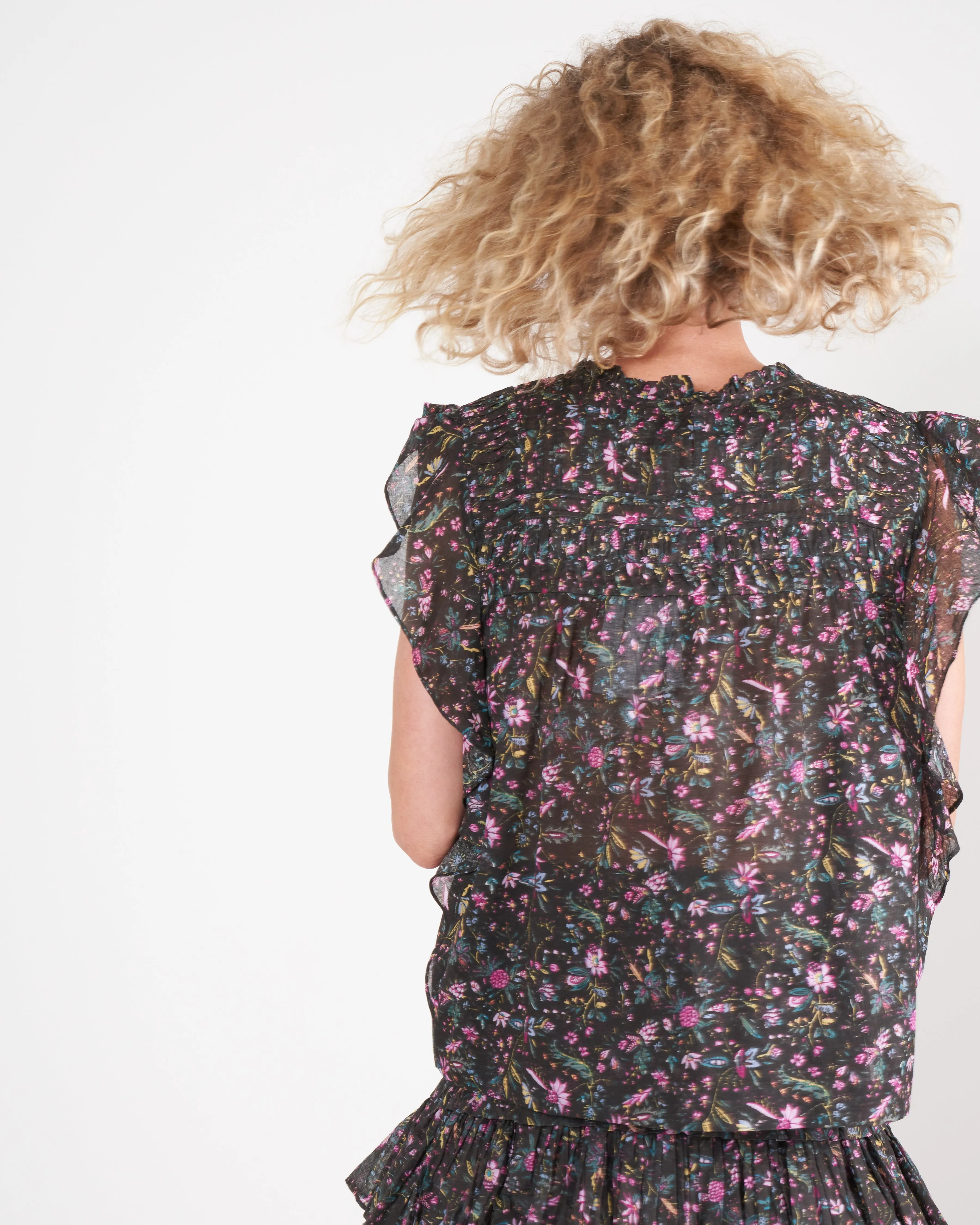 layona top - multicolor