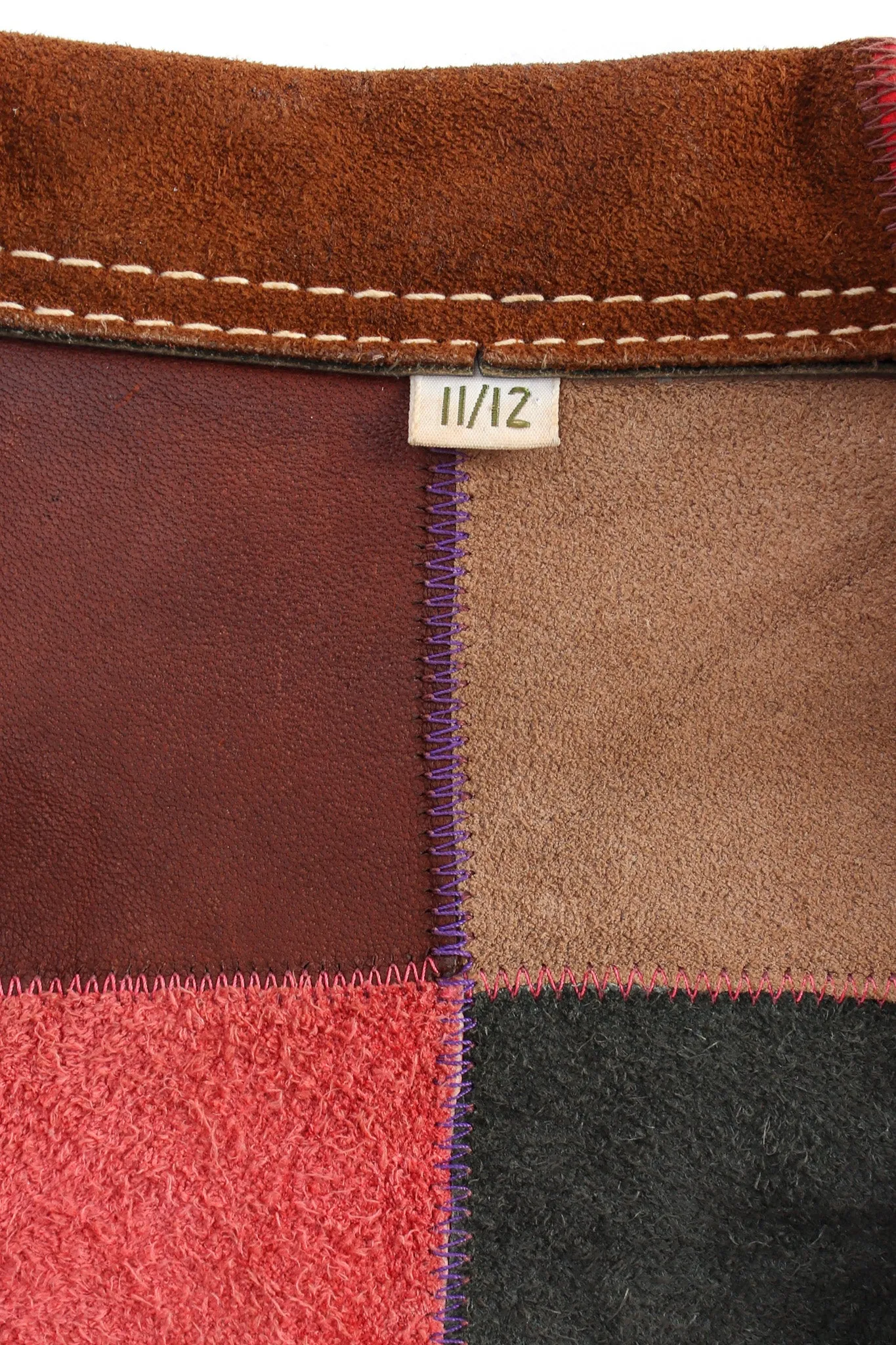 Leather Patchwork Jacket