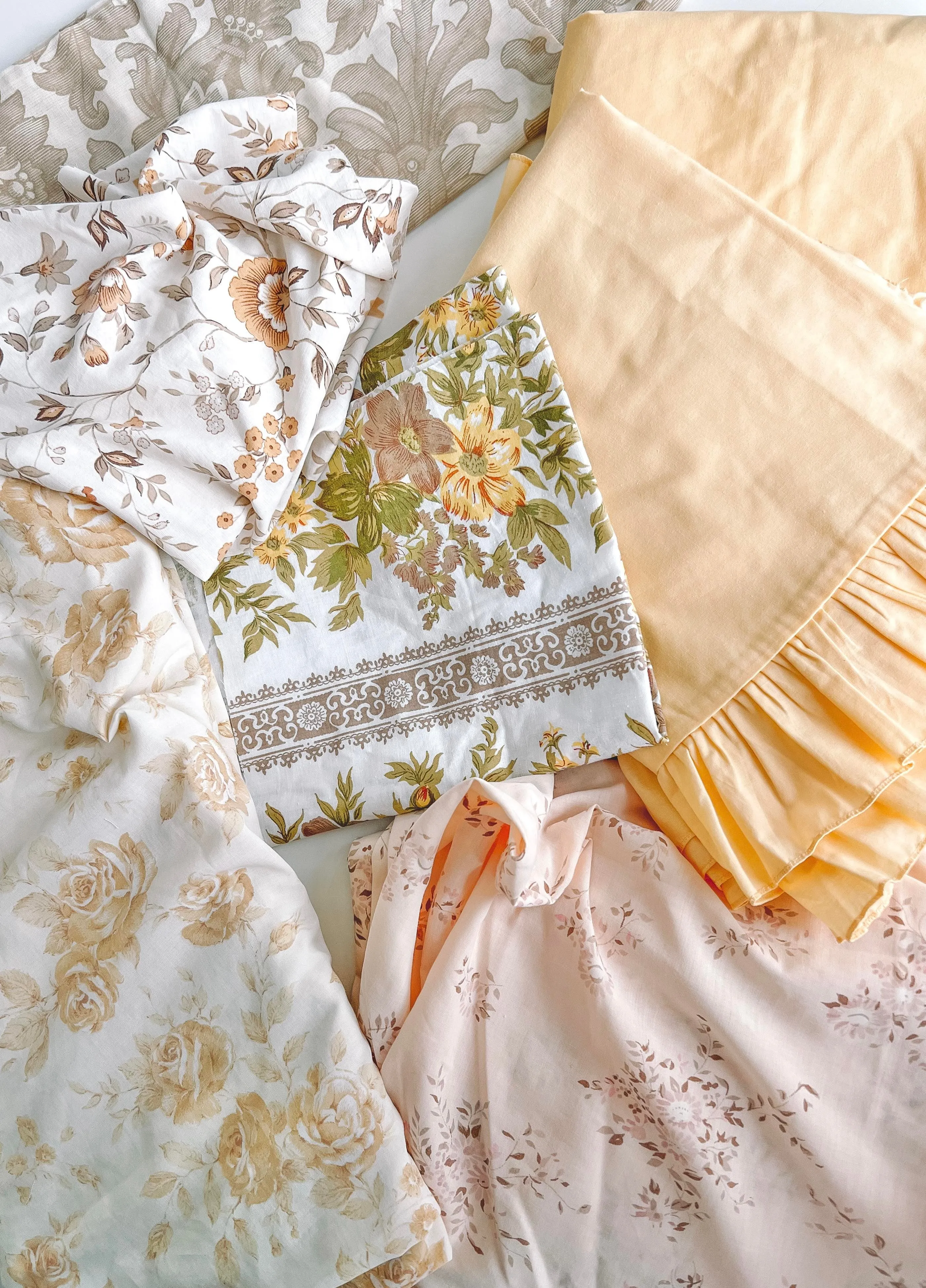 LEMON VINTAGE PATCHWORK DRESS