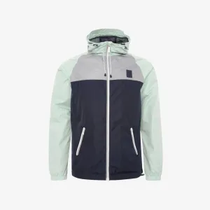 LFC Mens Navy Colour Block Contrast Zip Kagool