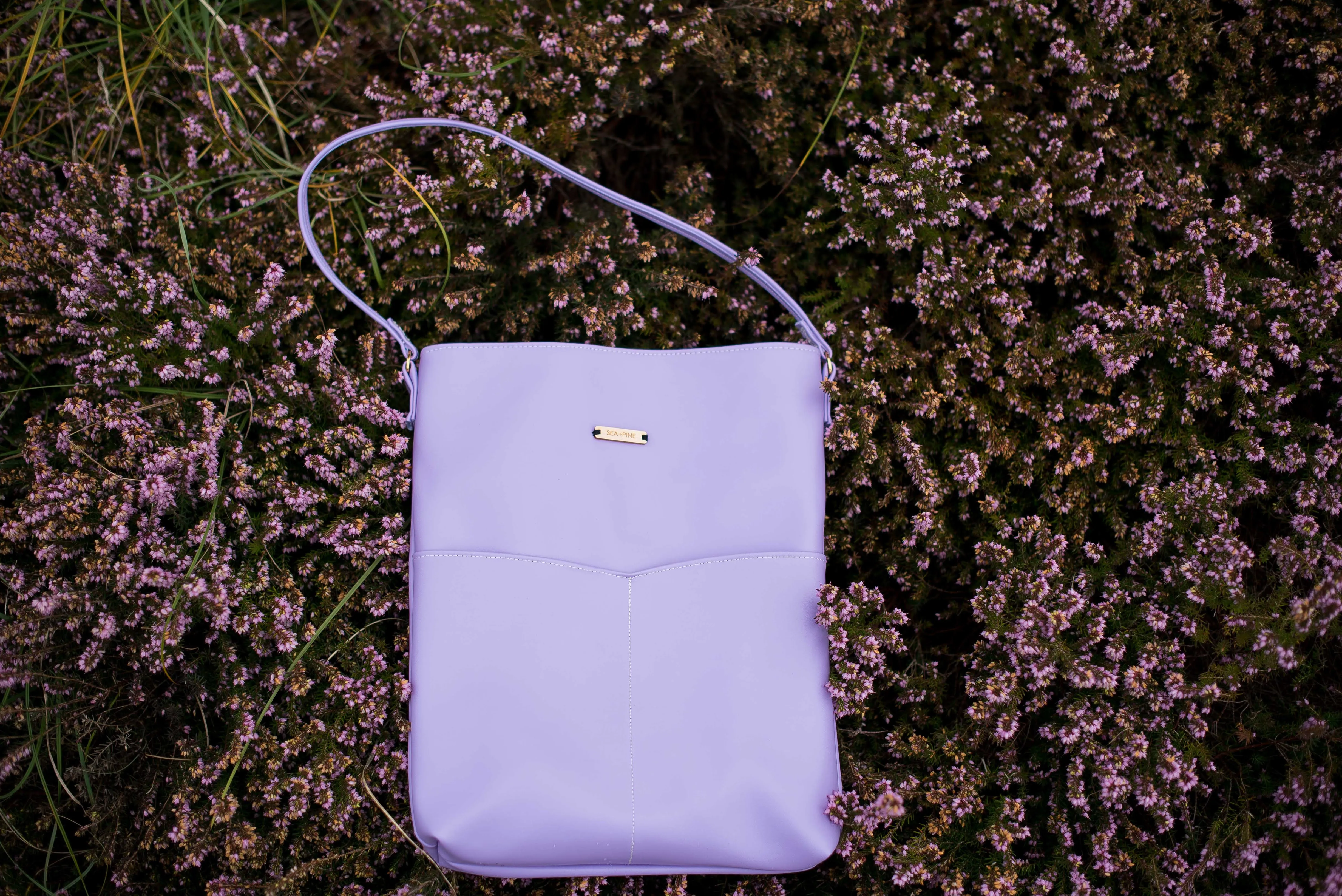 Lilac Cactus Purse
