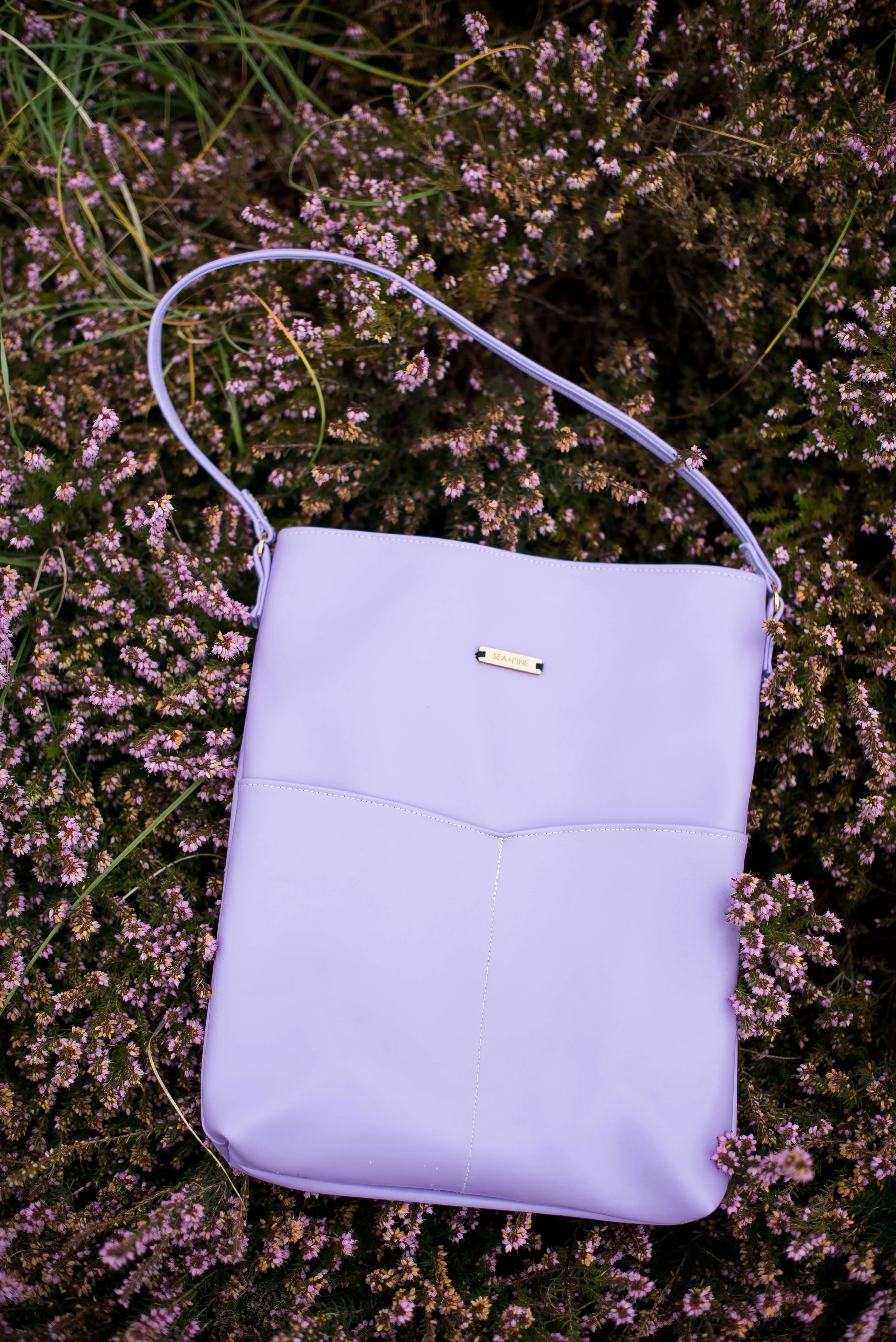 Lilac Cactus Purse