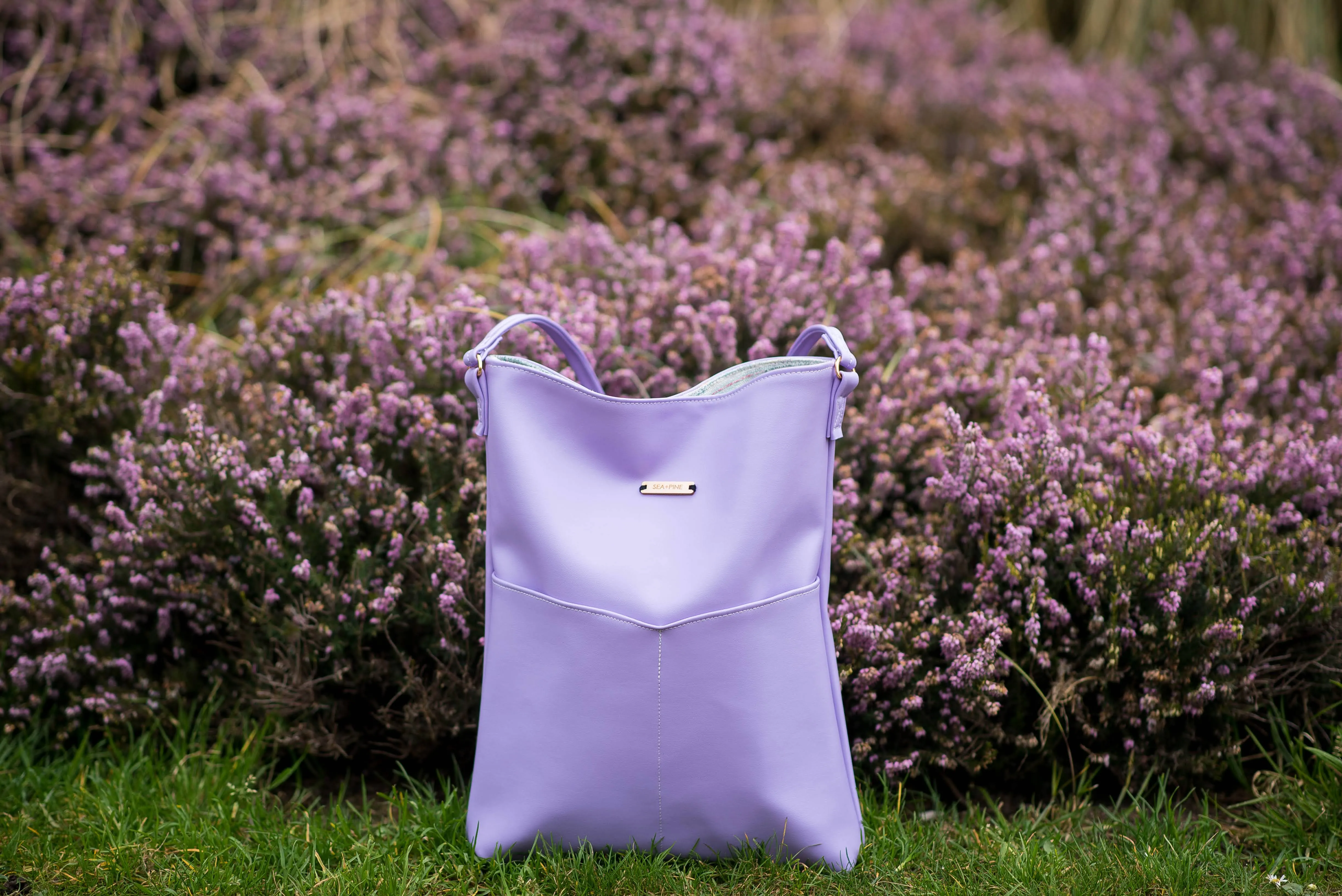 Lilac Cactus Purse
