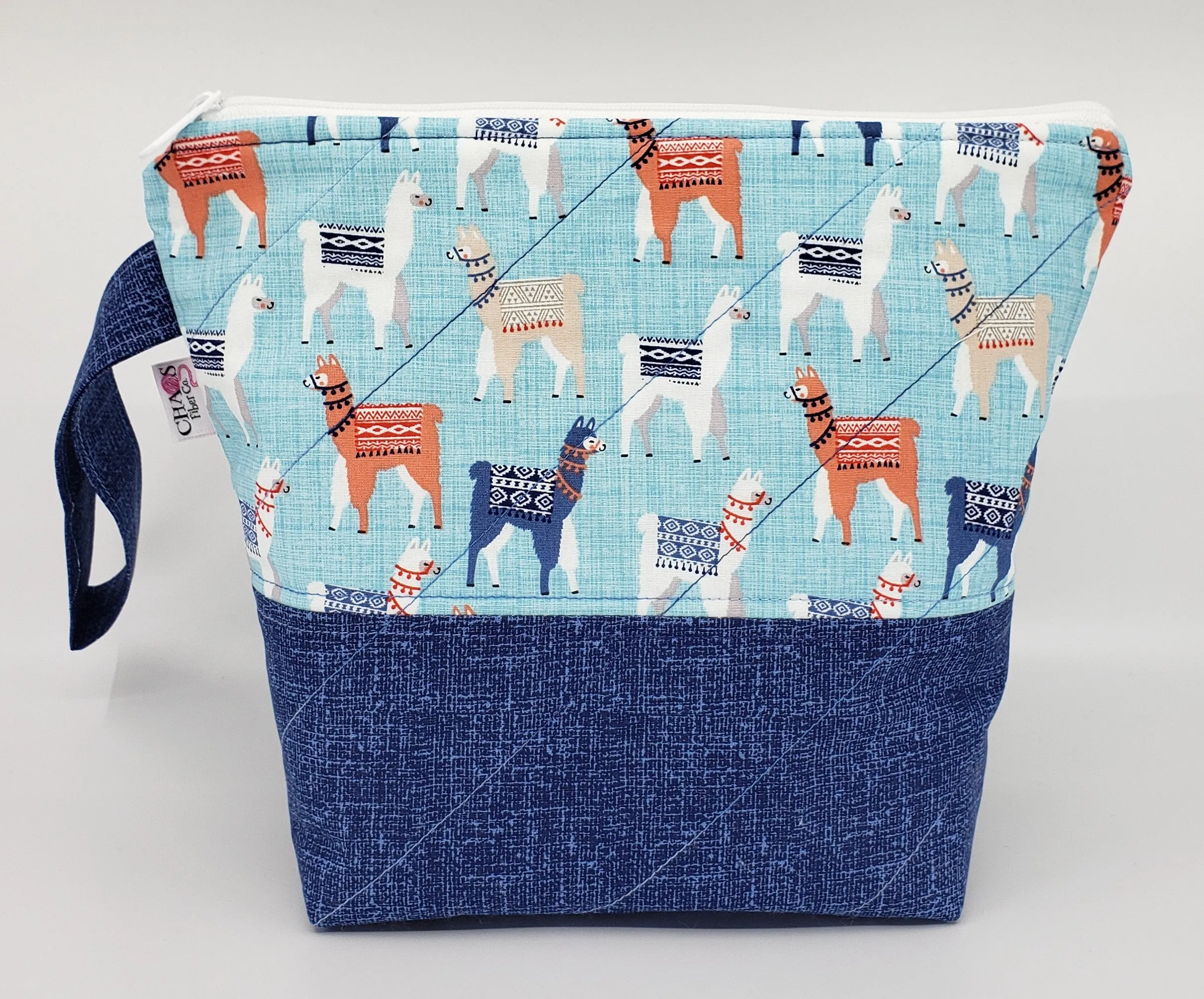 LLamas Walking - Project Bag - Small