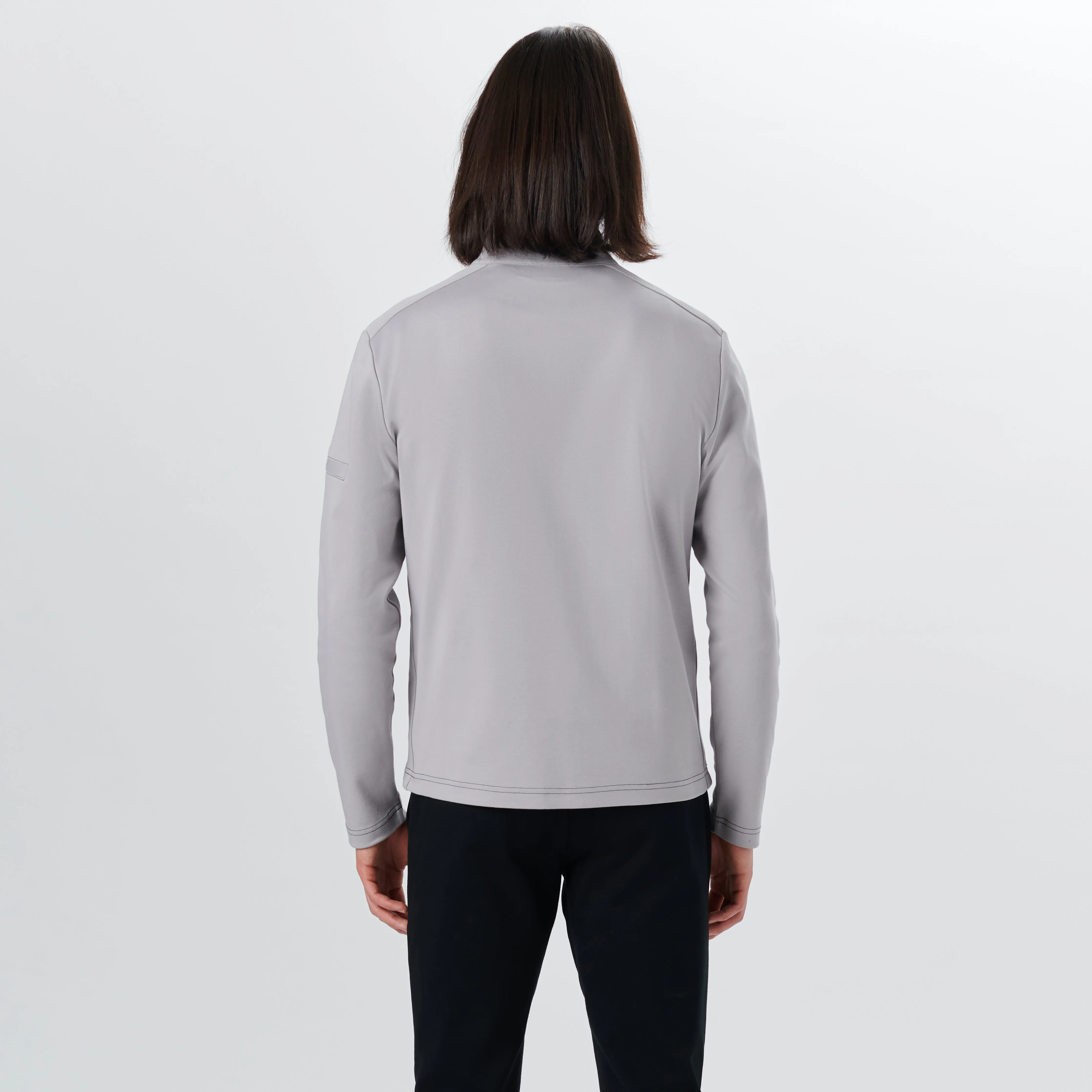Long Sleeve Quarter Zip Pullover