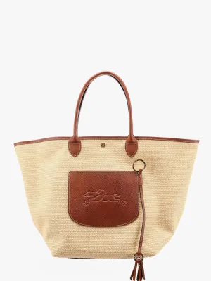 Longchamp Paris Le Panier Pliage Canvas Shopper