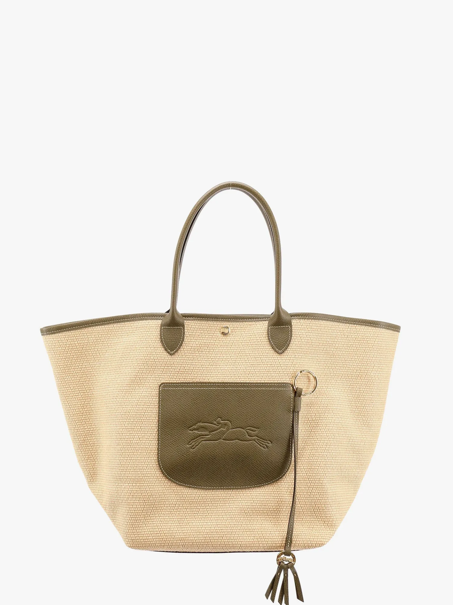 Longchamp Paris Le Panier Pliage Canvas Shopper