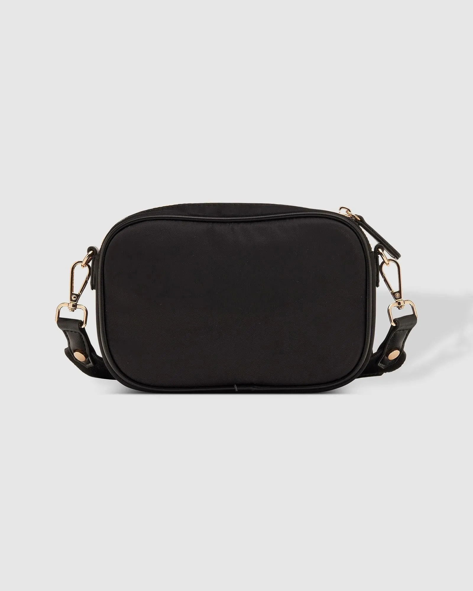 LOUENHIDE Cali Nylon Crossbody Bag - Black