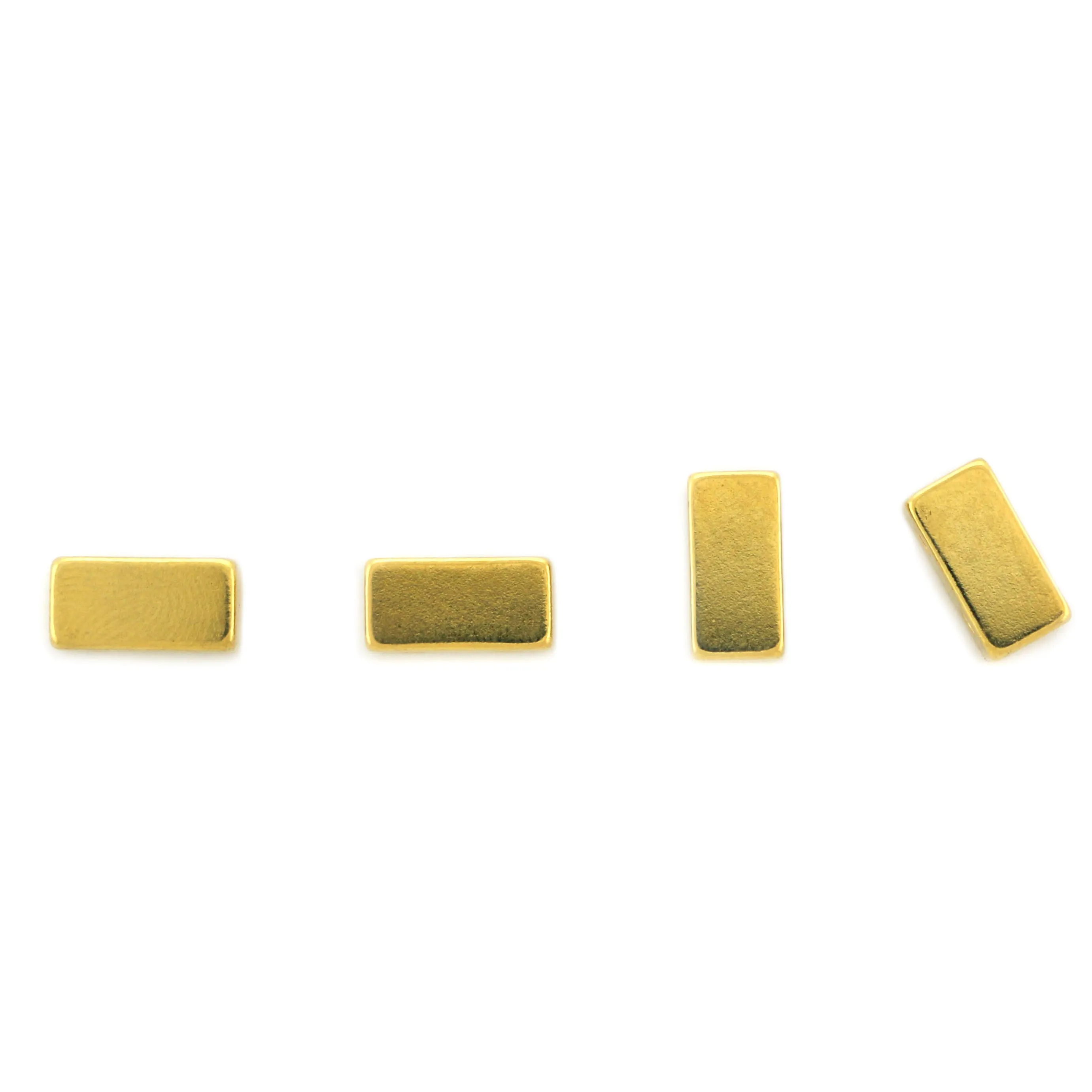 Magnetic Clasp 2 Hole Gold Plated Sets Of 10 MC04