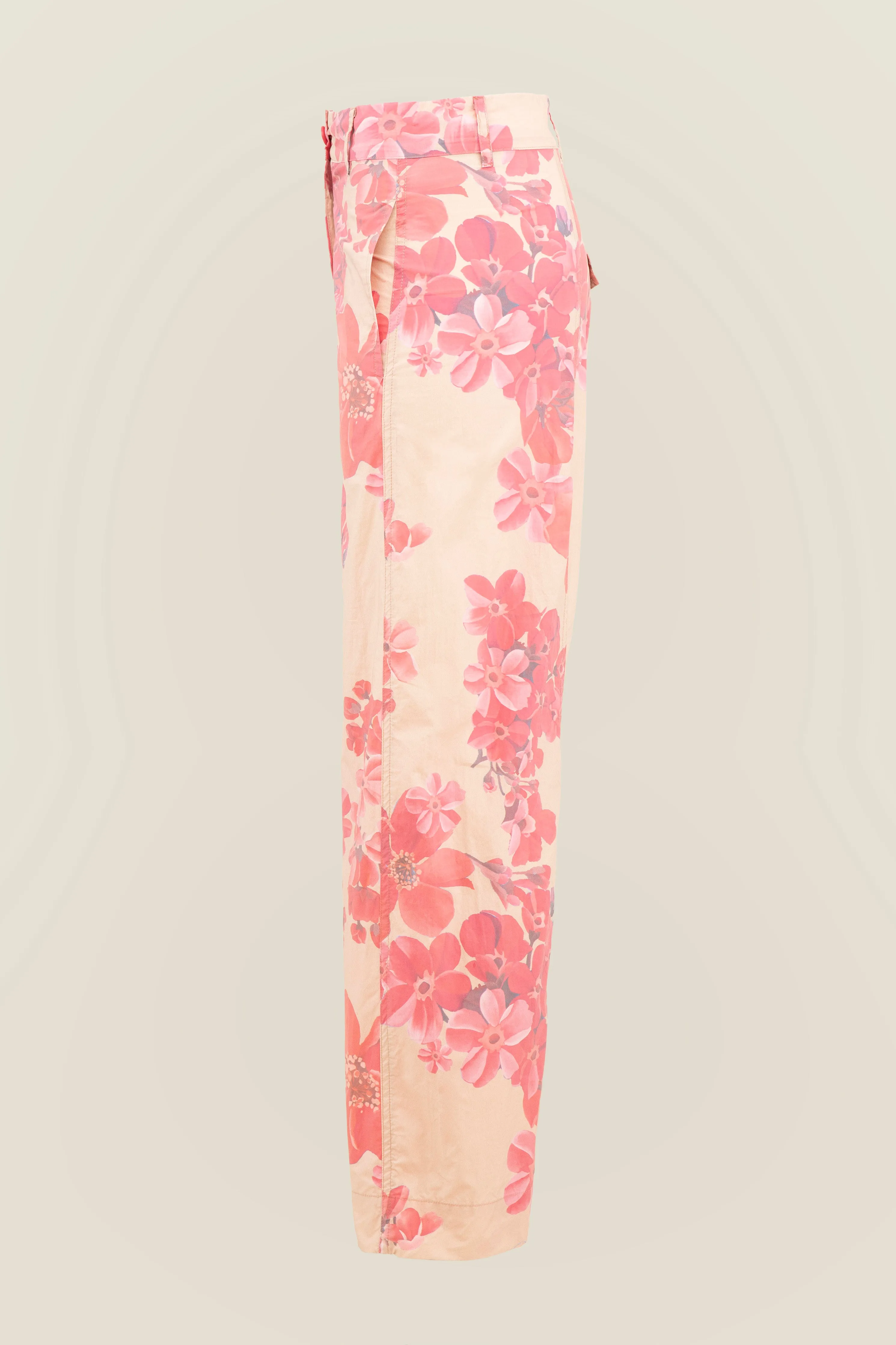MARNIE FLORAL PARACHUTE - TAN
