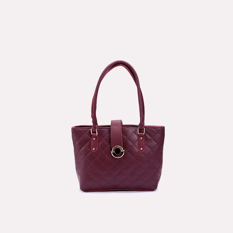 Maroon Casual Shoulder Bags 0331241