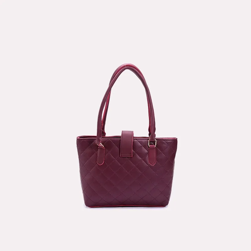 Maroon Casual Shoulder Bags 0331241