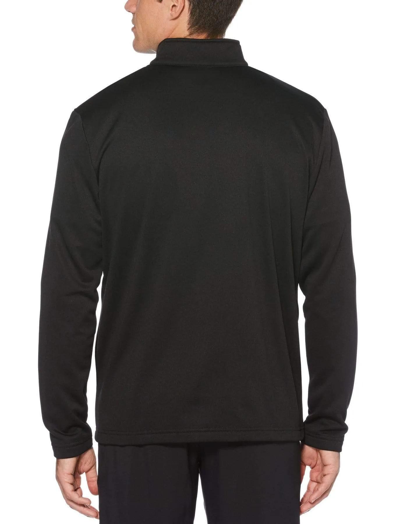 Mens Quarter Zip Pullover with Pocket