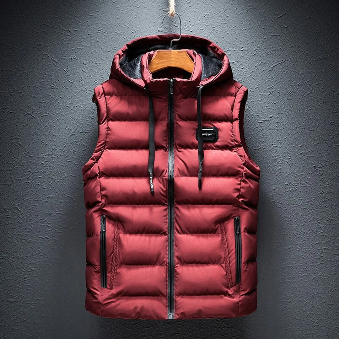 Men's Quilted Vest – Stylish, Warm, and Versatile for Winter