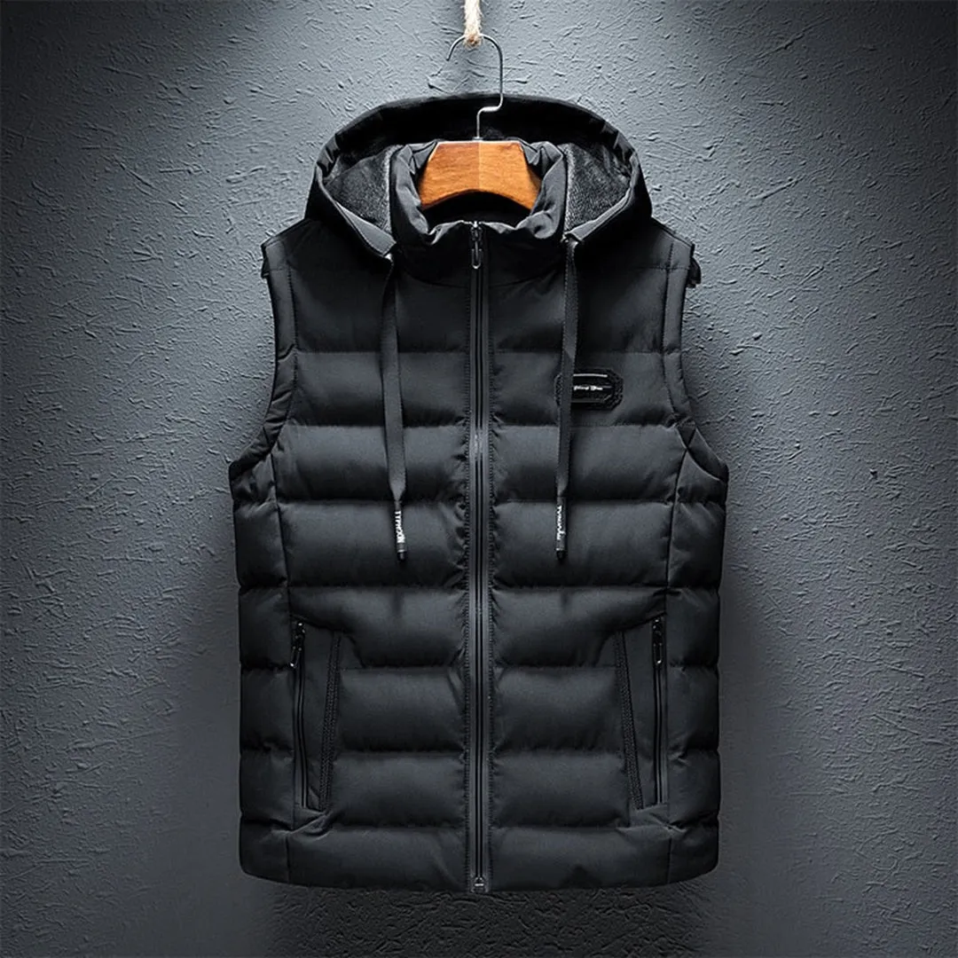 Men's Quilted Vest – Stylish, Warm, and Versatile for Winter