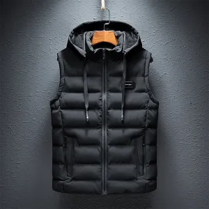 Men's Quilted Vest – Stylish, Warm, and Versatile for Winter