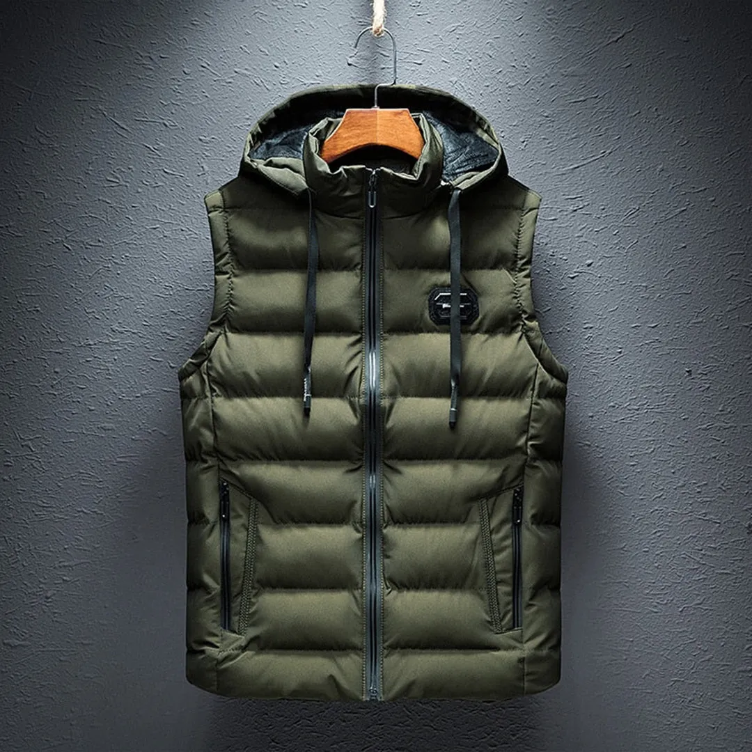 Men's Quilted Vest – Stylish, Warm, and Versatile for Winter