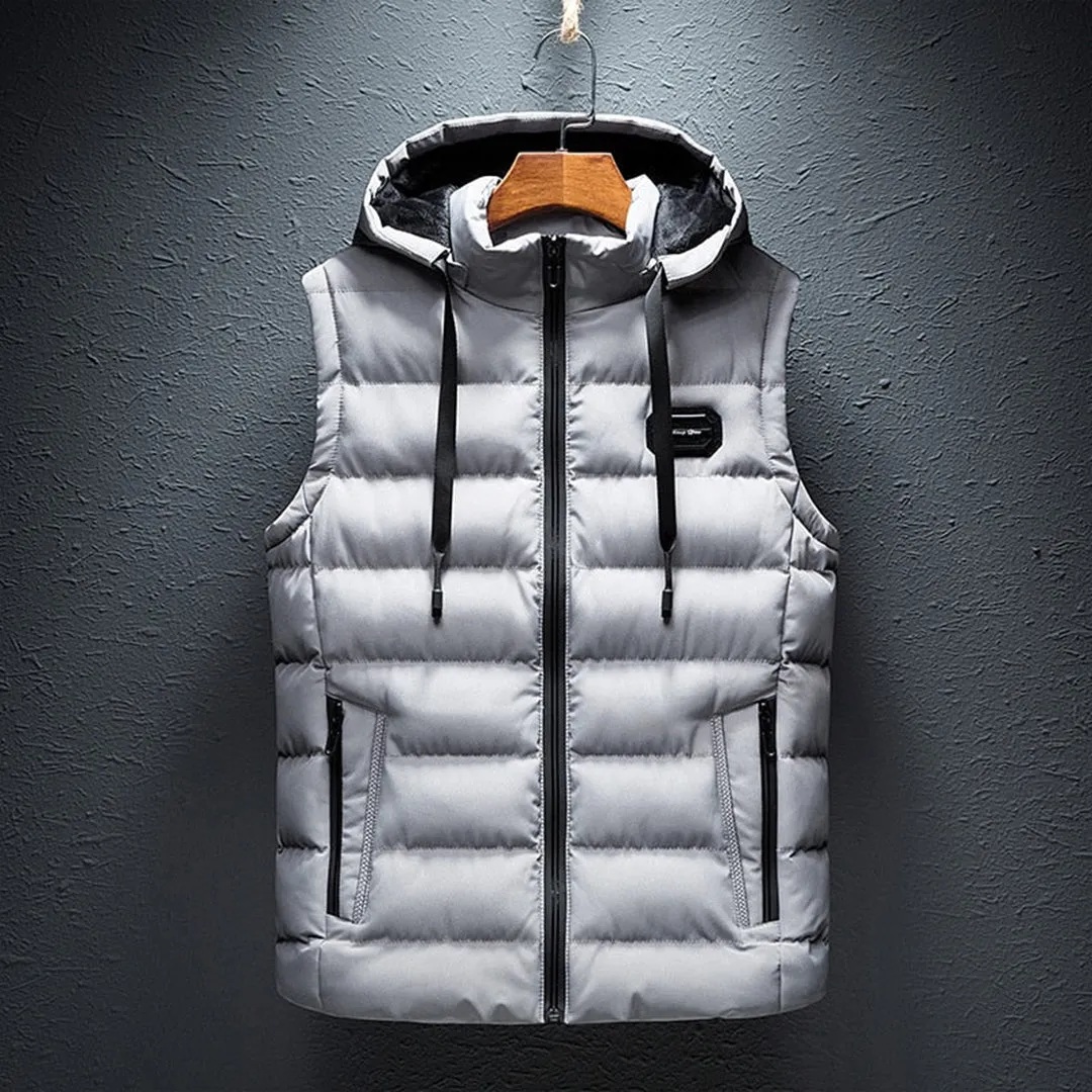 Men's Quilted Vest – Stylish, Warm, and Versatile for Winter
