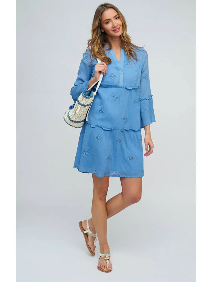 Mercedes Coverup In Blue
