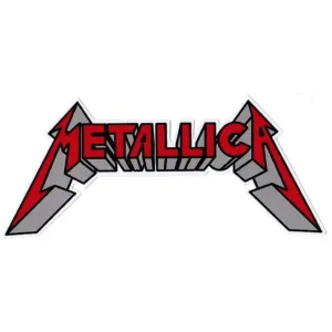 Metallica - Red logo tarra