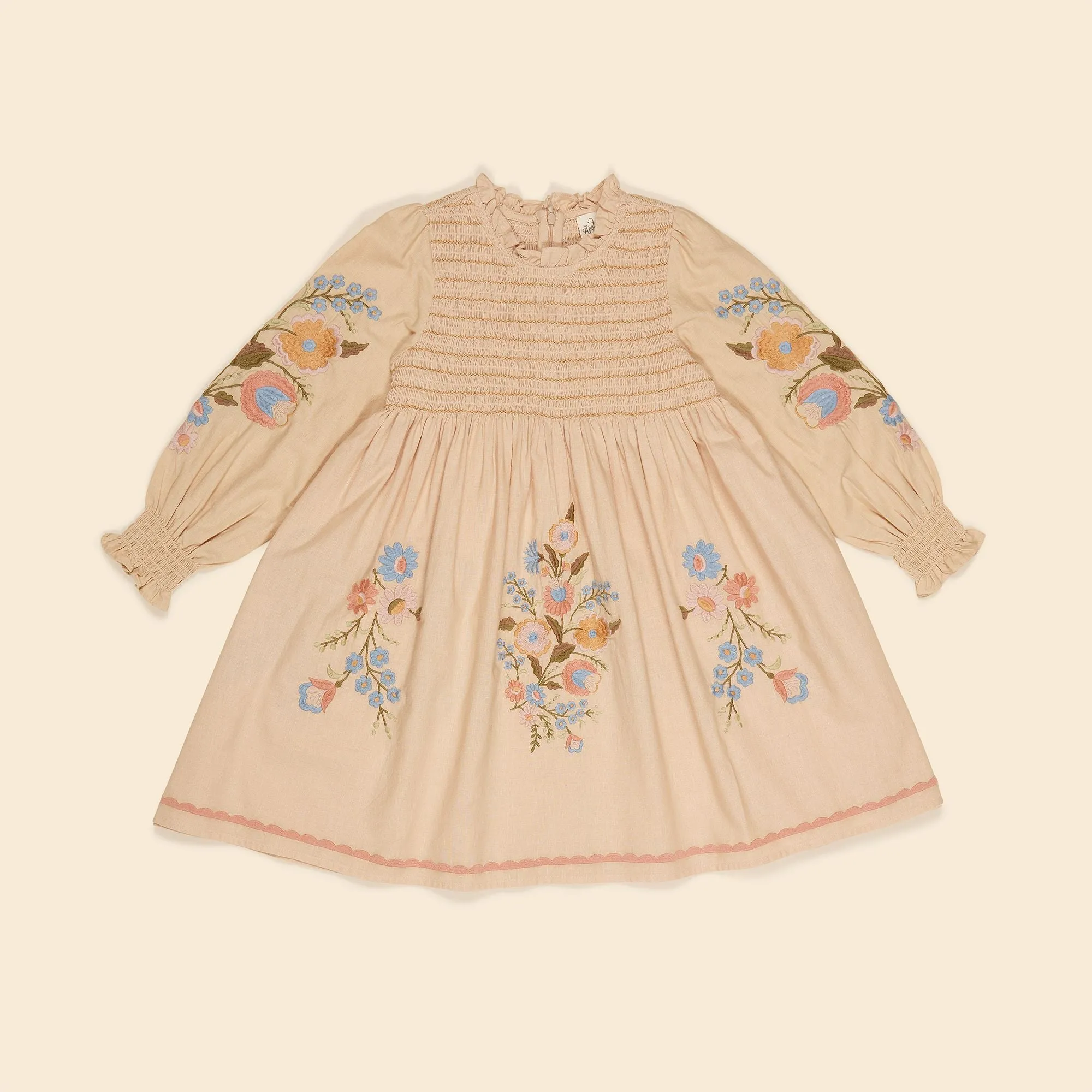 Mia Dress, Almond