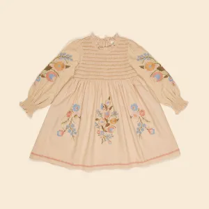 Mia Dress, Almond