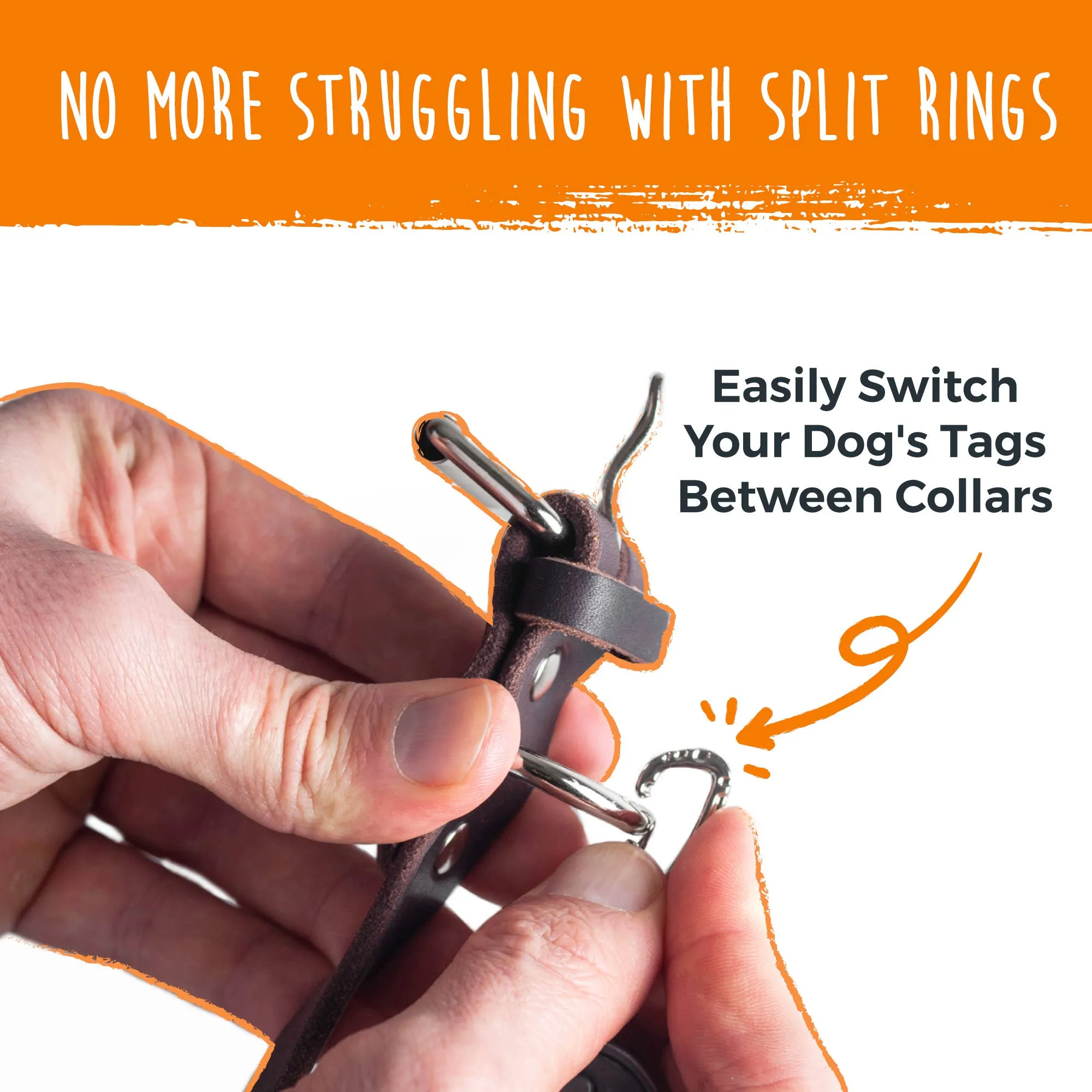 Mighty Paw - Mighty Paw Dog Tag Carabiner Clips (3 Pack)