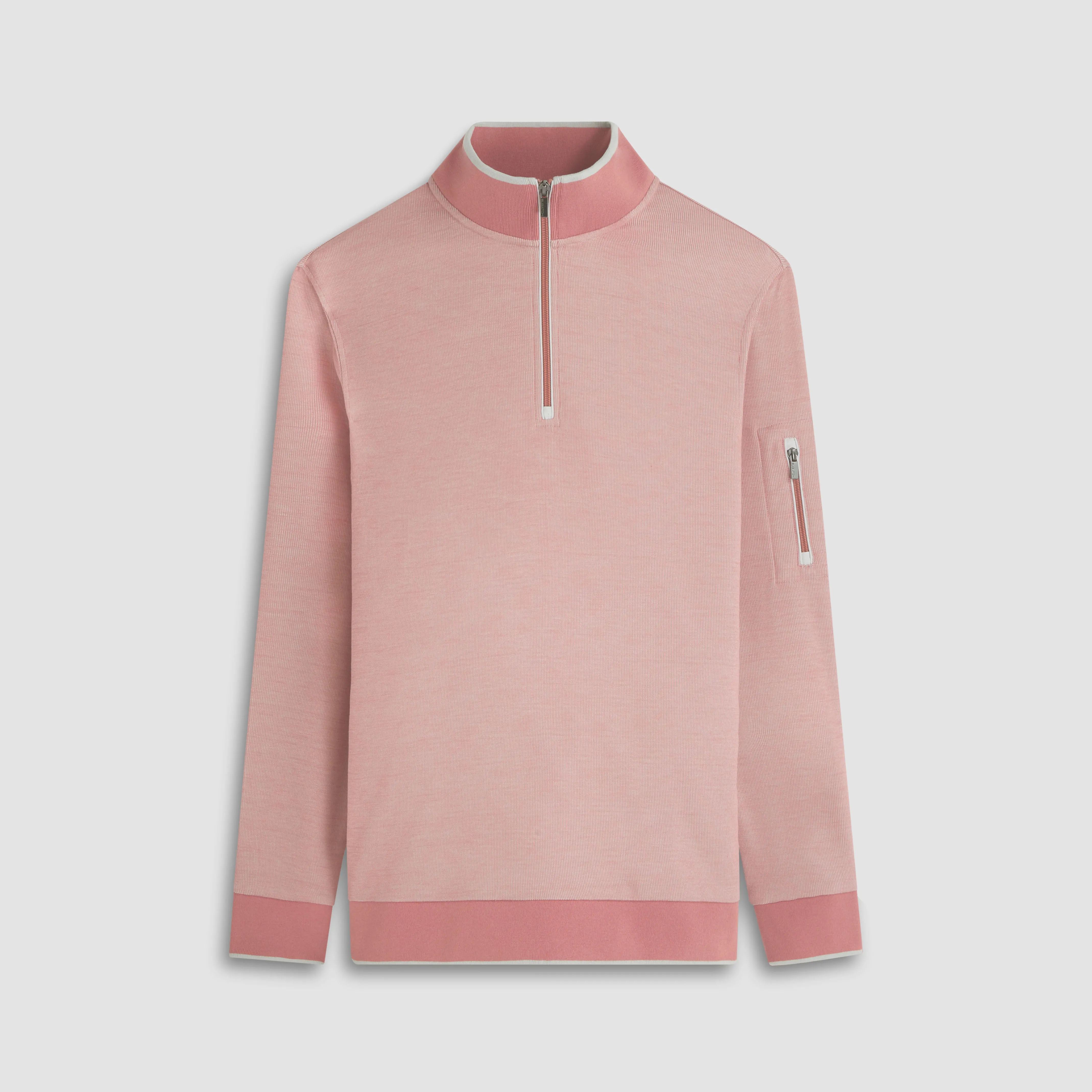 Mini Cable Quarter Zip Pullover