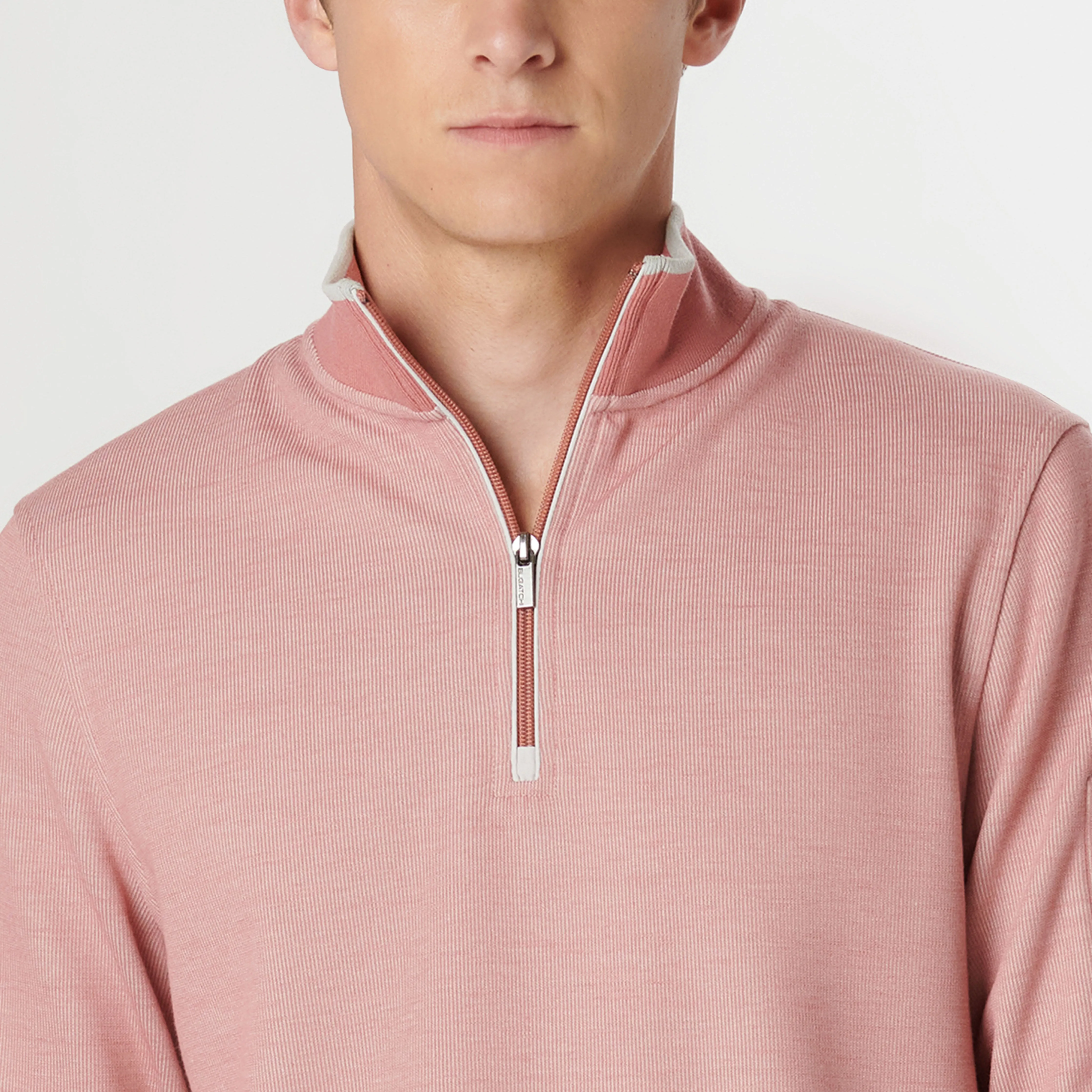 Mini Cable Quarter Zip Pullover