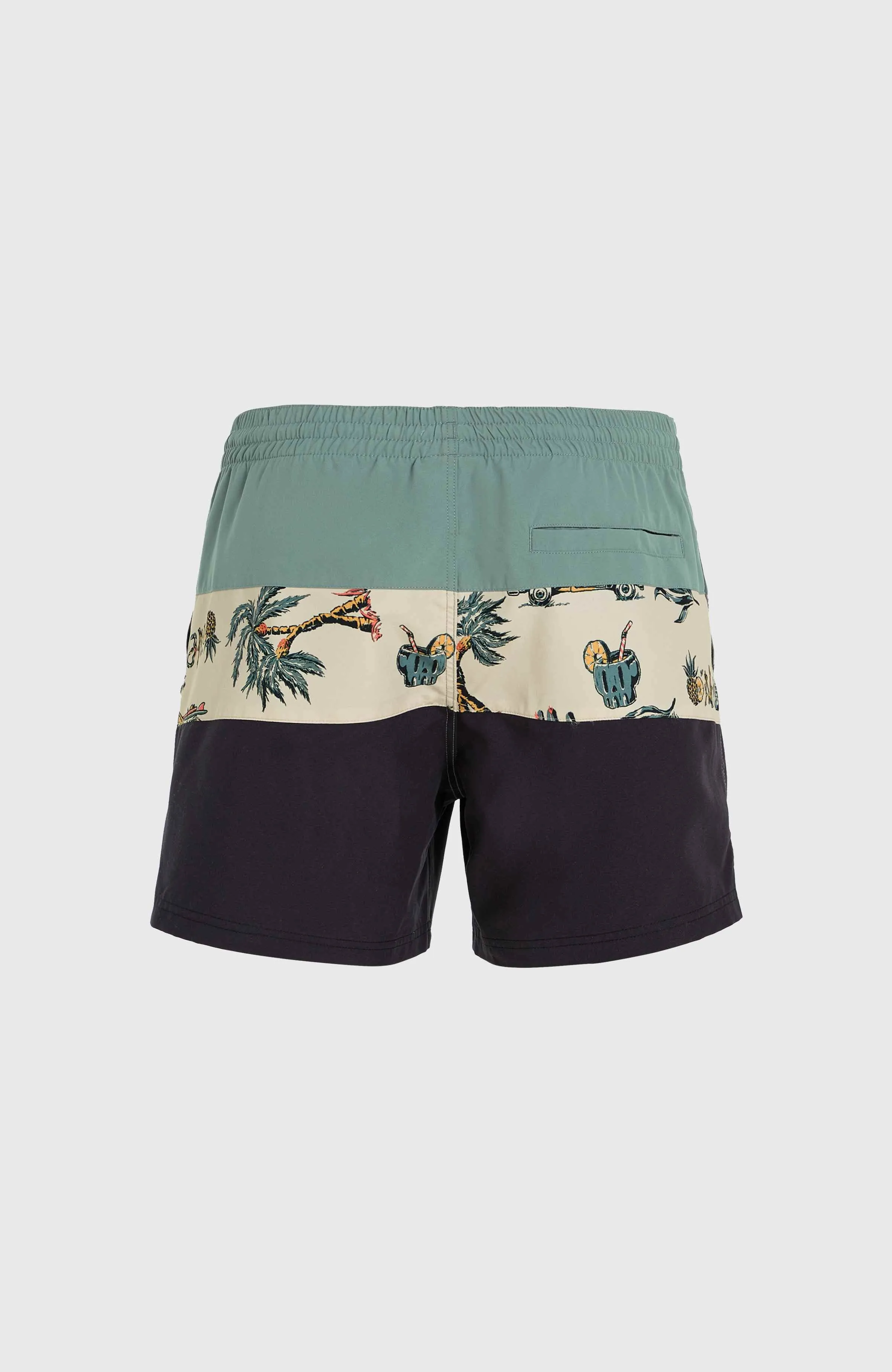 Mix and Match Cali Block 15'' Badehose | Beige Venice Beach