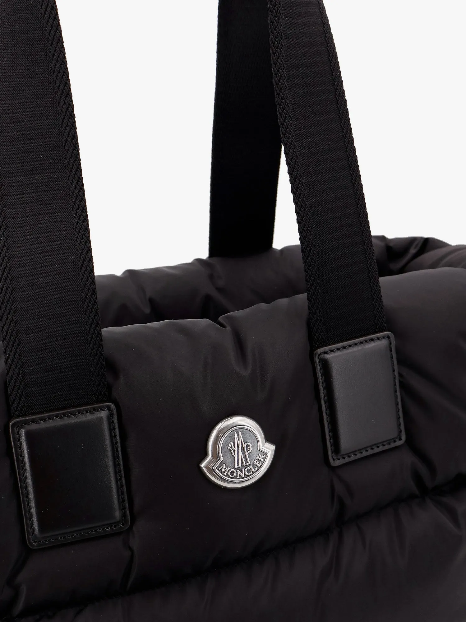Moncler Caradoc Padded Nylon Shoulder Bag With Logo Patch