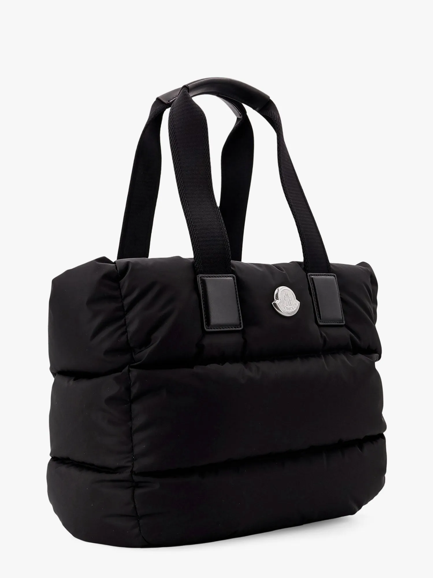 Moncler Caradoc Padded Nylon Shoulder Bag With Logo Patch