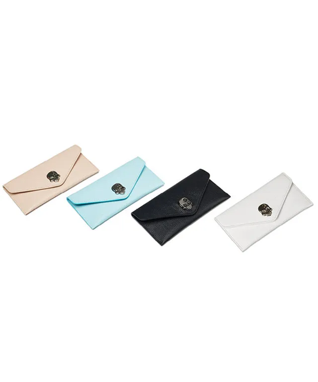 Monster G NEW Italian Genuine Leather Golf & Daily Wallet Beige