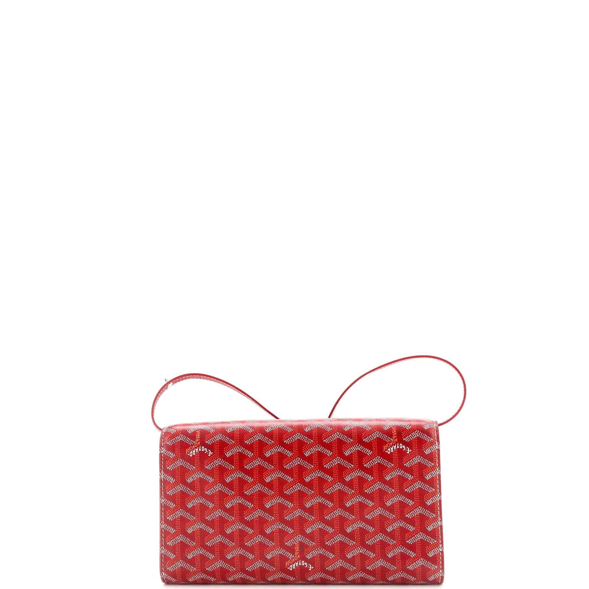 Monte Carlo Clutch with Strap Coated Canvas PM