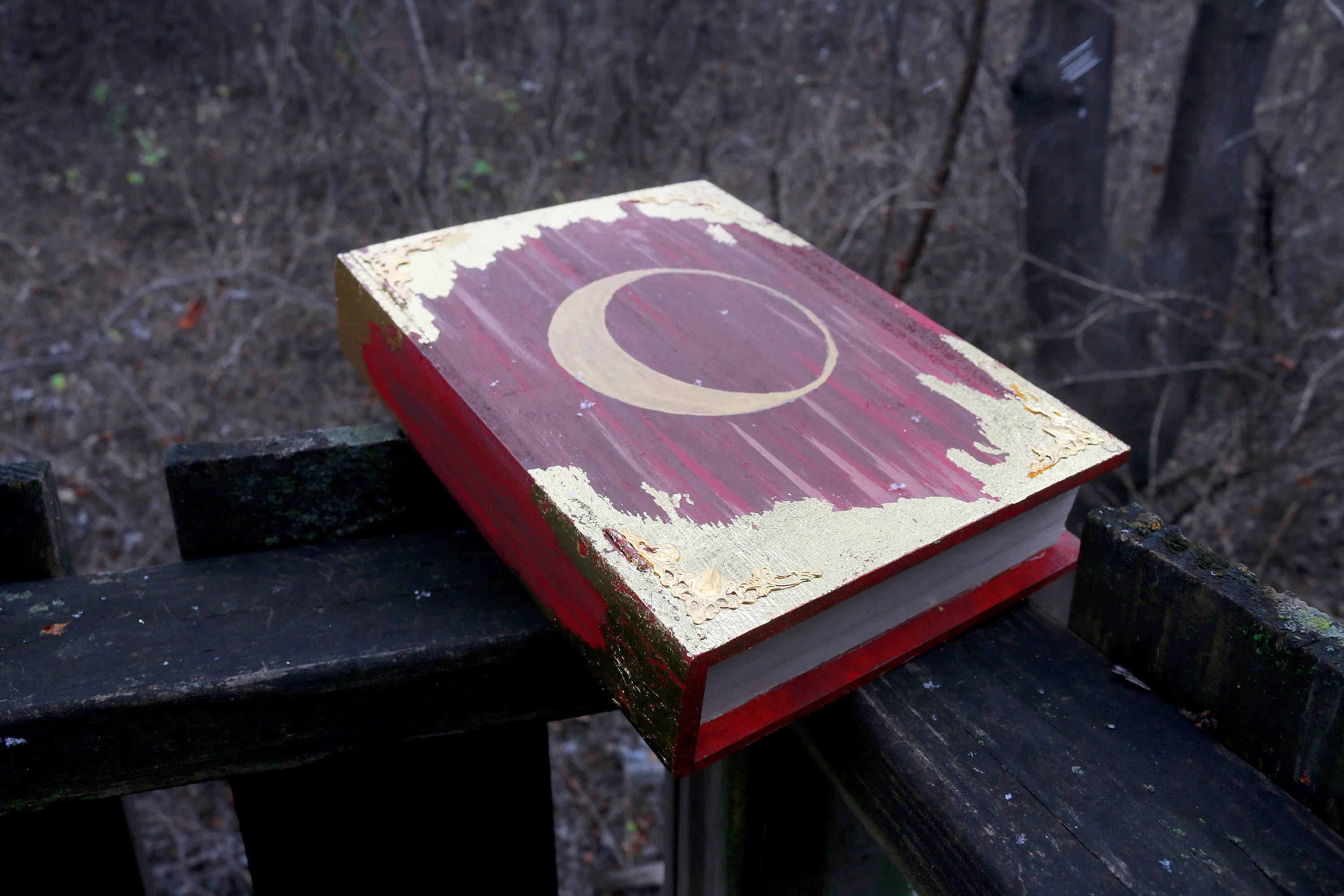 Moon Spell Book Box - Original Art