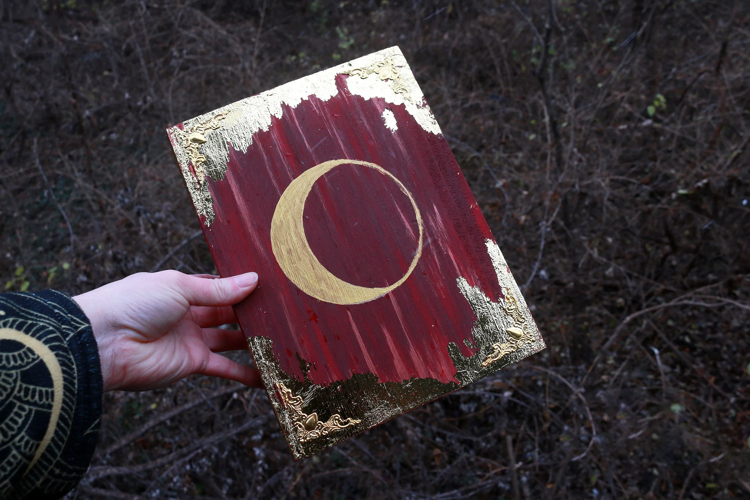 Moon Spell Book Box - Original Art