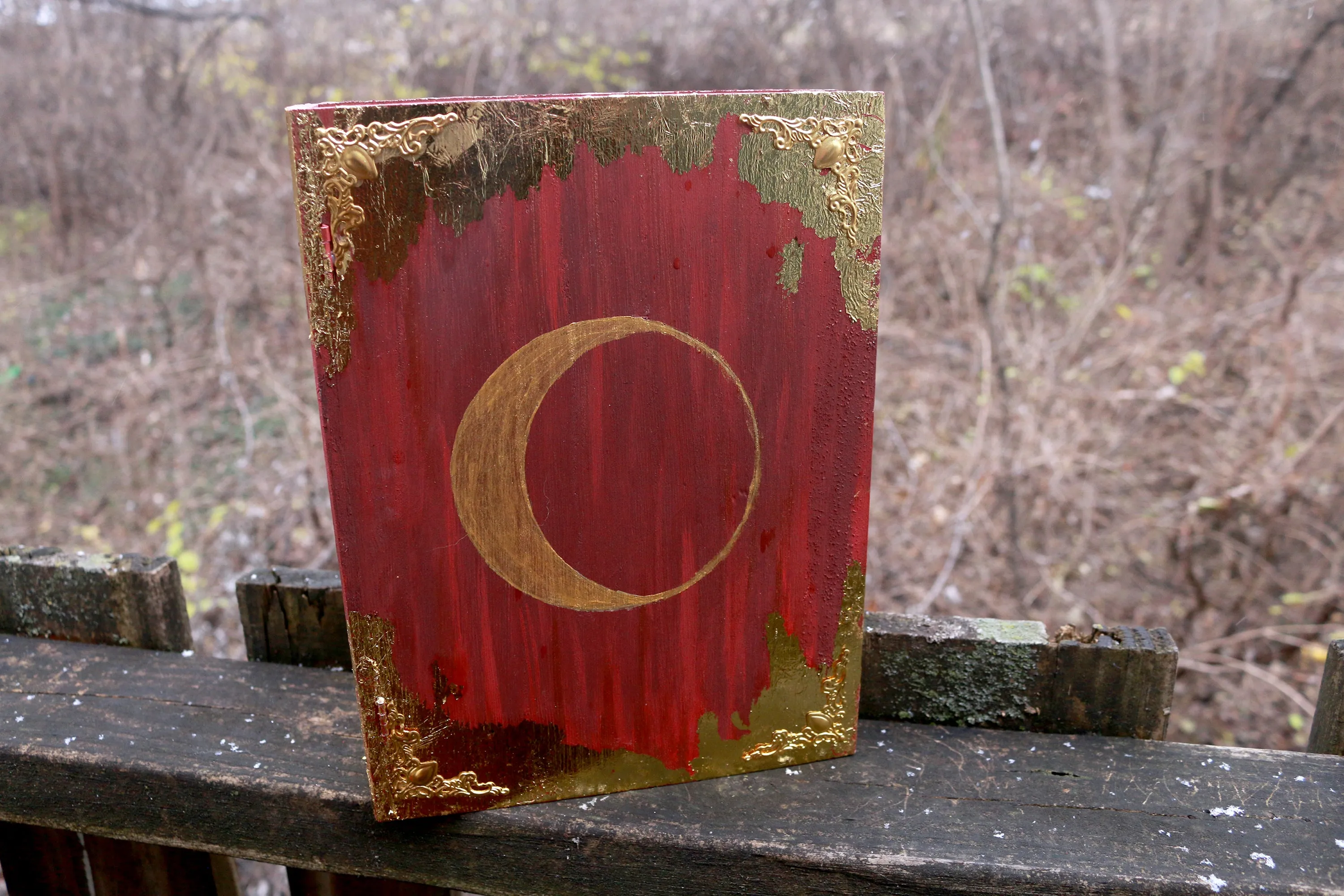 Moon Spell Book Box - Original Art