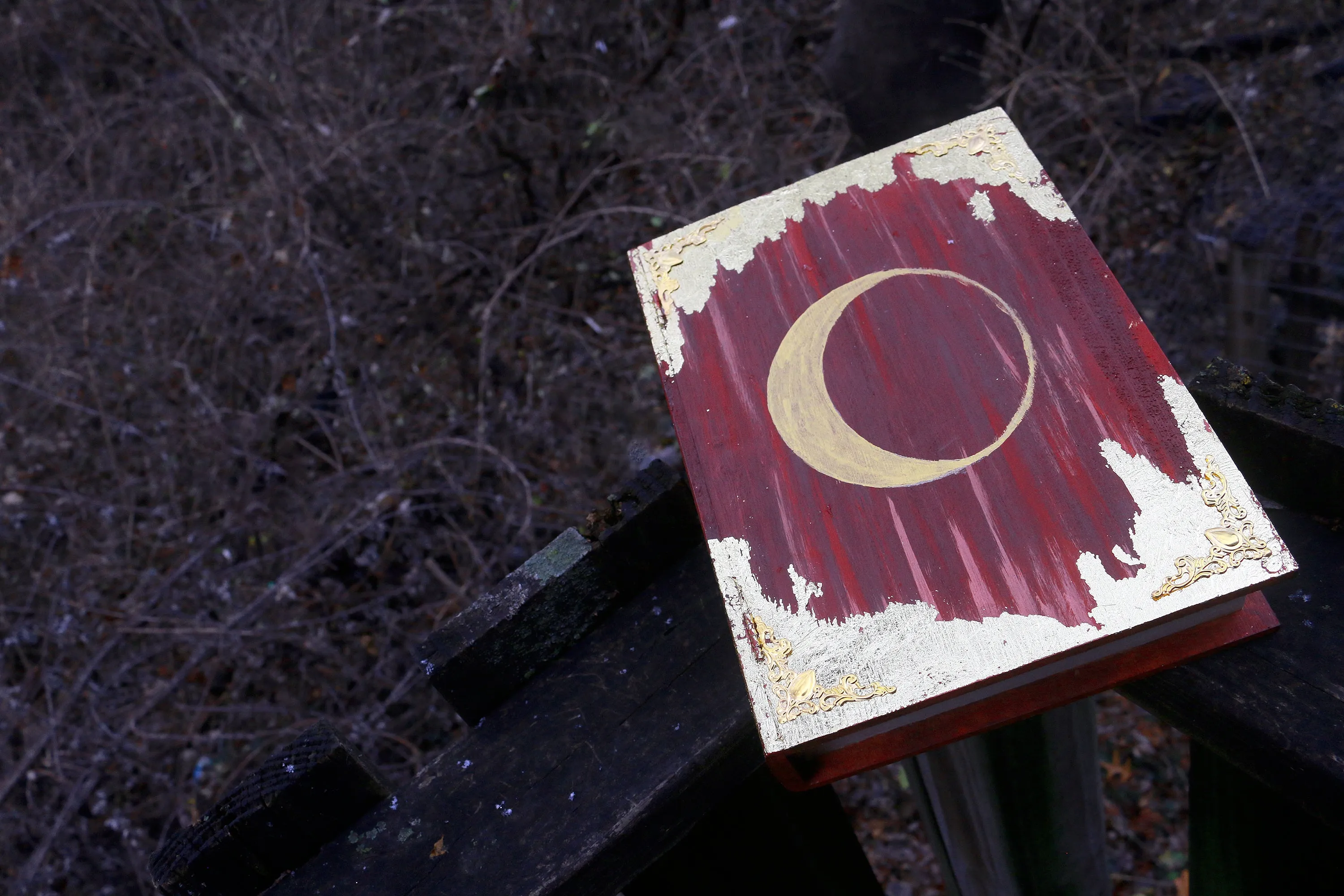 Moon Spell Book Box - Original Art