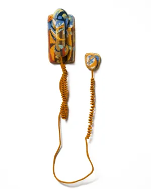 Mustard Wall Phone