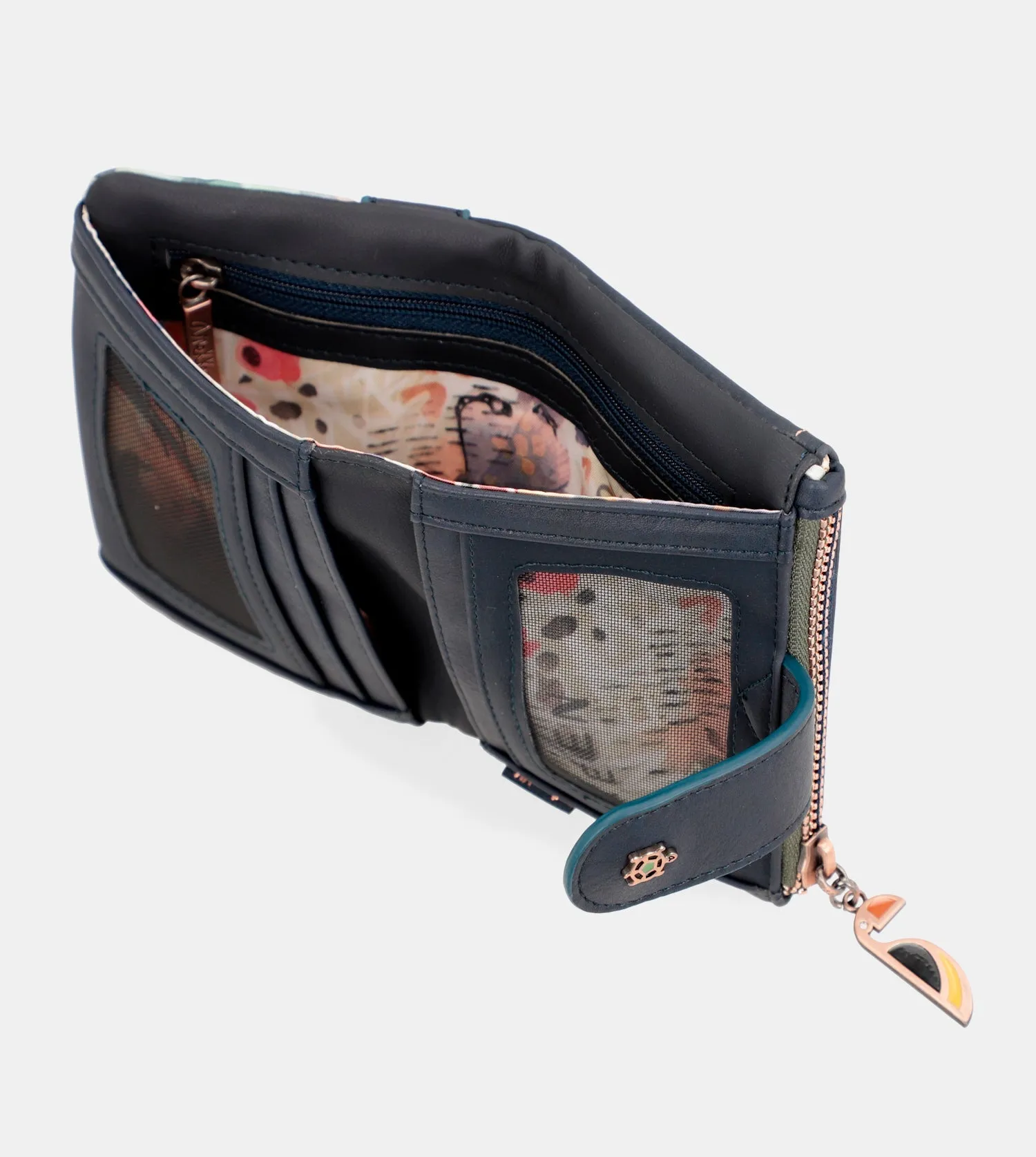 Nature Pachamama small RFID wallet