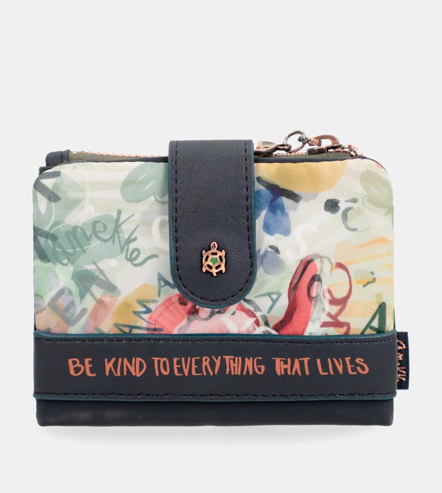 Nature Pachamama small RFID wallet
