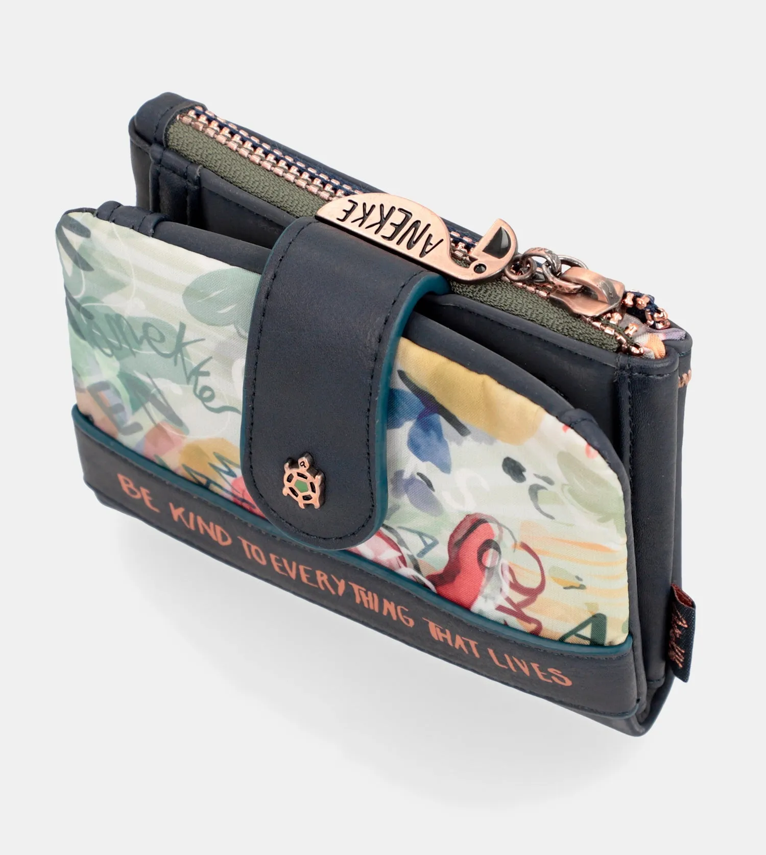 Nature Pachamama small RFID wallet