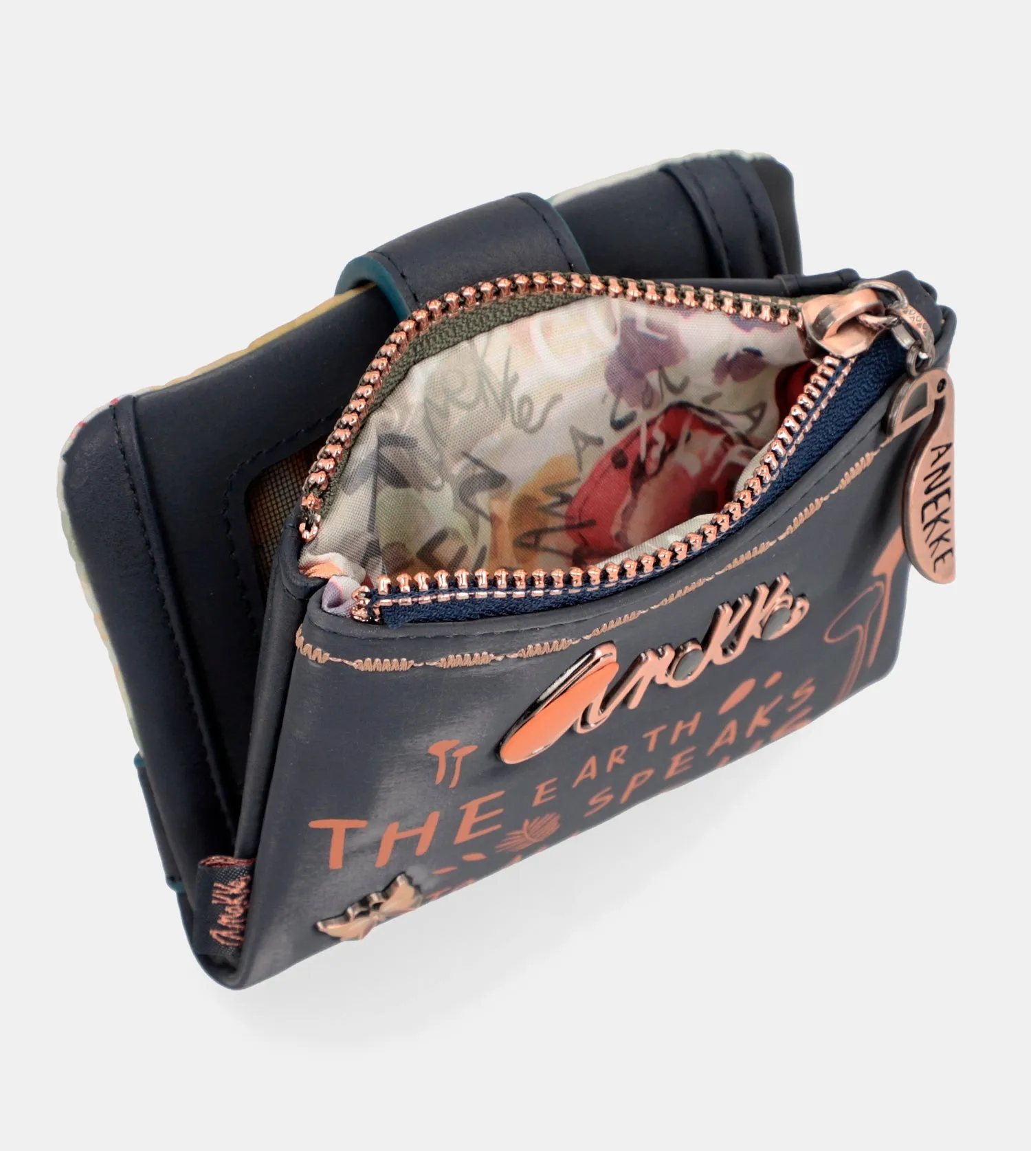 Nature Pachamama small RFID wallet