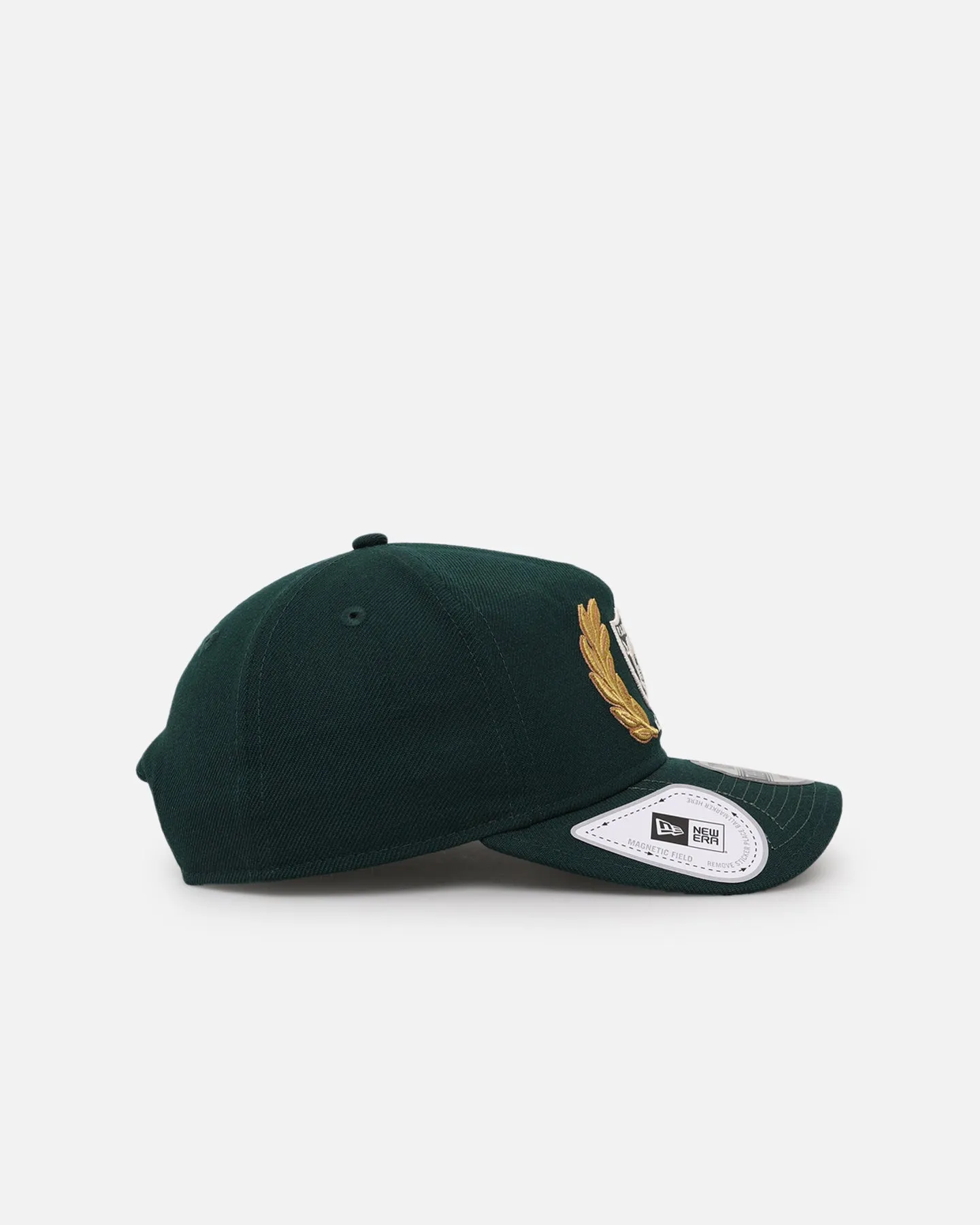 New Era Las Vegas Raiders 'Heritage Golf' Pre-Curved Golfer Snapback Cilantro Green