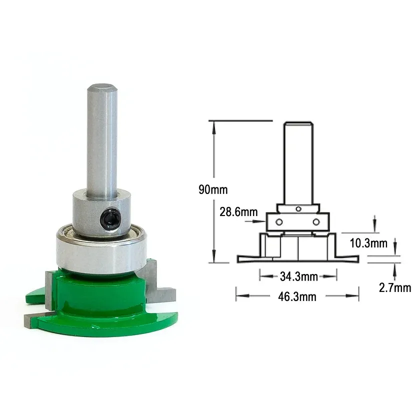 NEW!! Rabbeting Weather Seal Router Bit (SY)