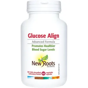 New Roots Glucose Align 60 Veg Capsules