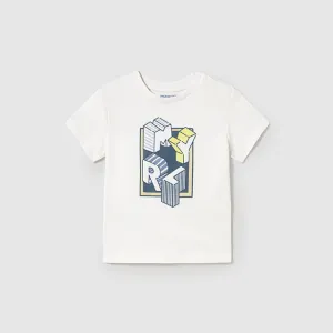 NEW SS25 Mayoral Boys t shirt 106 White/28