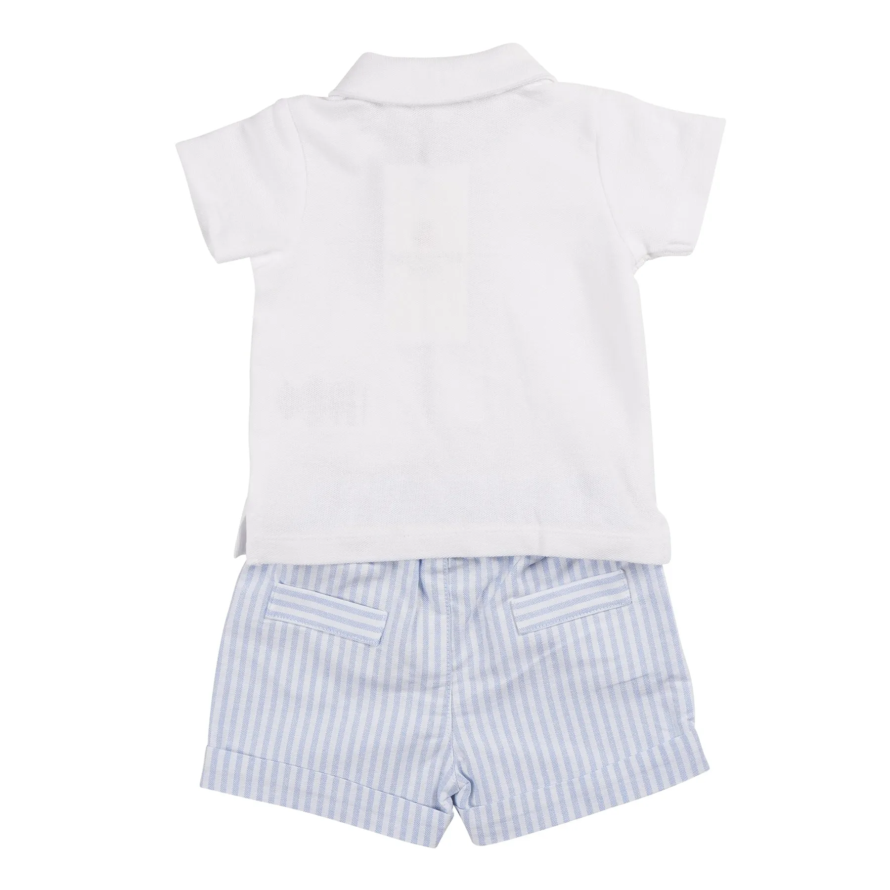 NEW SS25 Mintini Shorts Set white/Blue MB6316