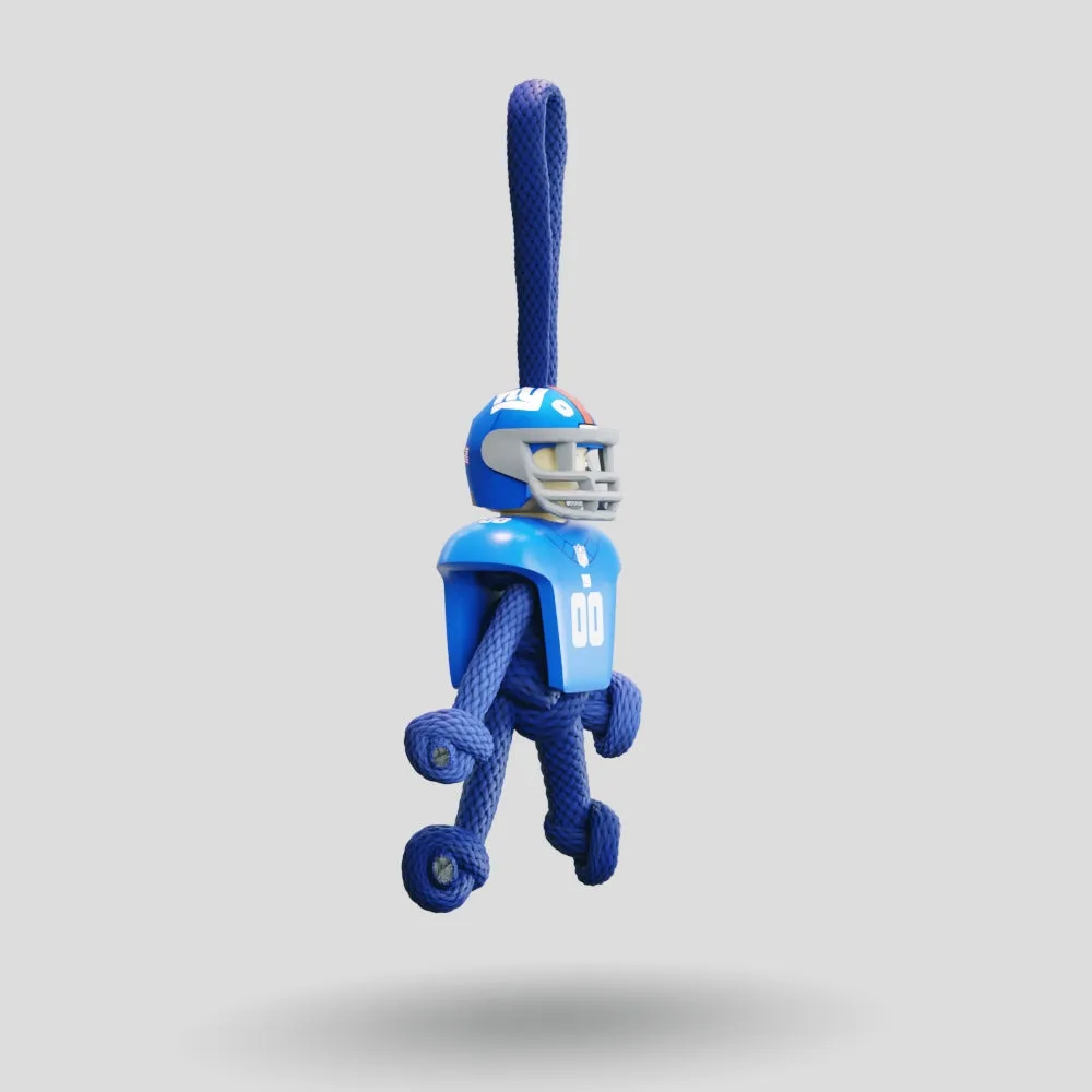 New York Giants Paracord Buddy Keychain
