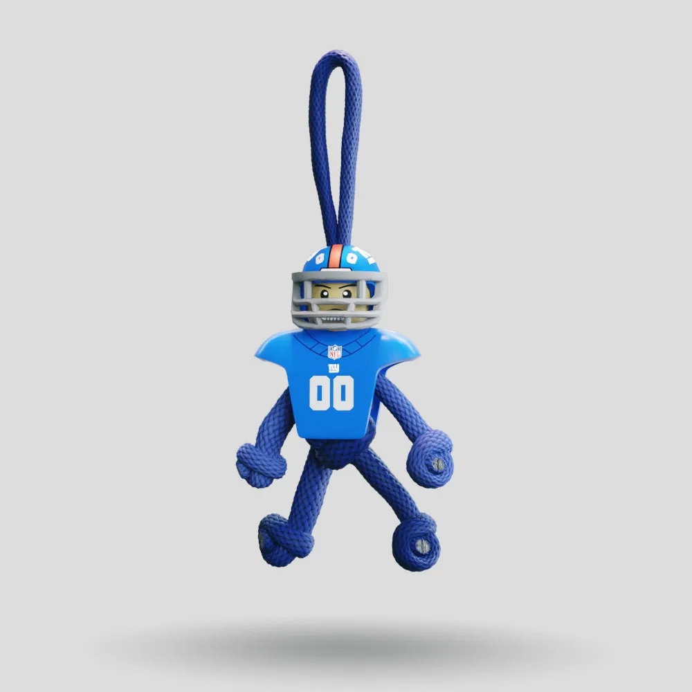 New York Giants Paracord Buddy Keychain
